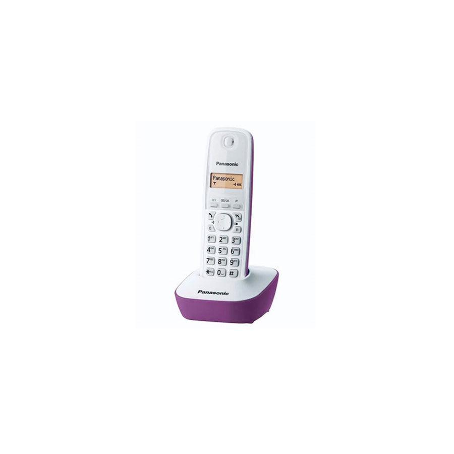 Panasonic Fiksni telefon KX-TG1611FXF DECT CID, Ljubičasto-bijeli