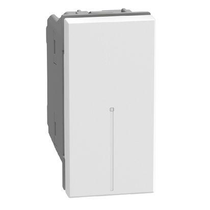 Bticino Prekidač AX 1M Krizni 10A YW4054, Bijeli