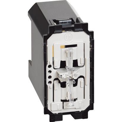 Bticino Poveziva Sklopka K4027C, Za Roletne, Crna