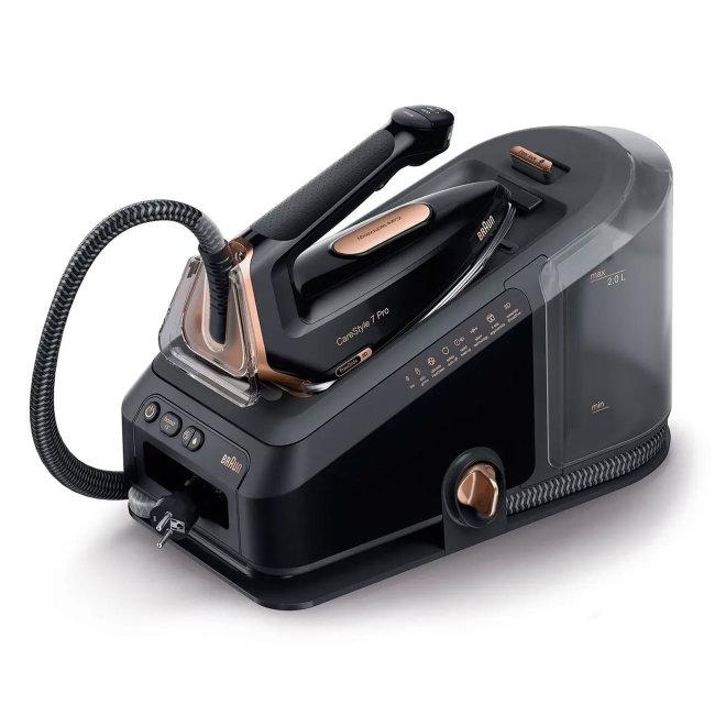 BRAUN Parna stanica IS7286BK Care Style 7 PRO, 2700 W, 8 bara, 650 g/min