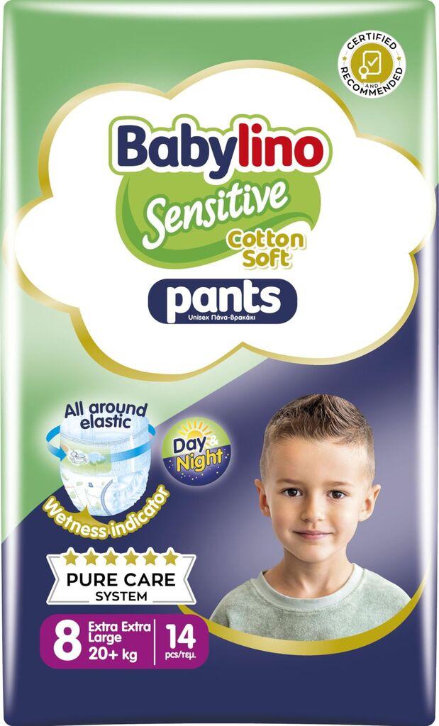 Babylino Sensitive Pants 8 gaćica 20+ kg, 14 gaćica