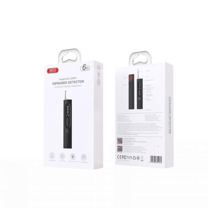XO Detektor za prisluškivače CRP01, Crni