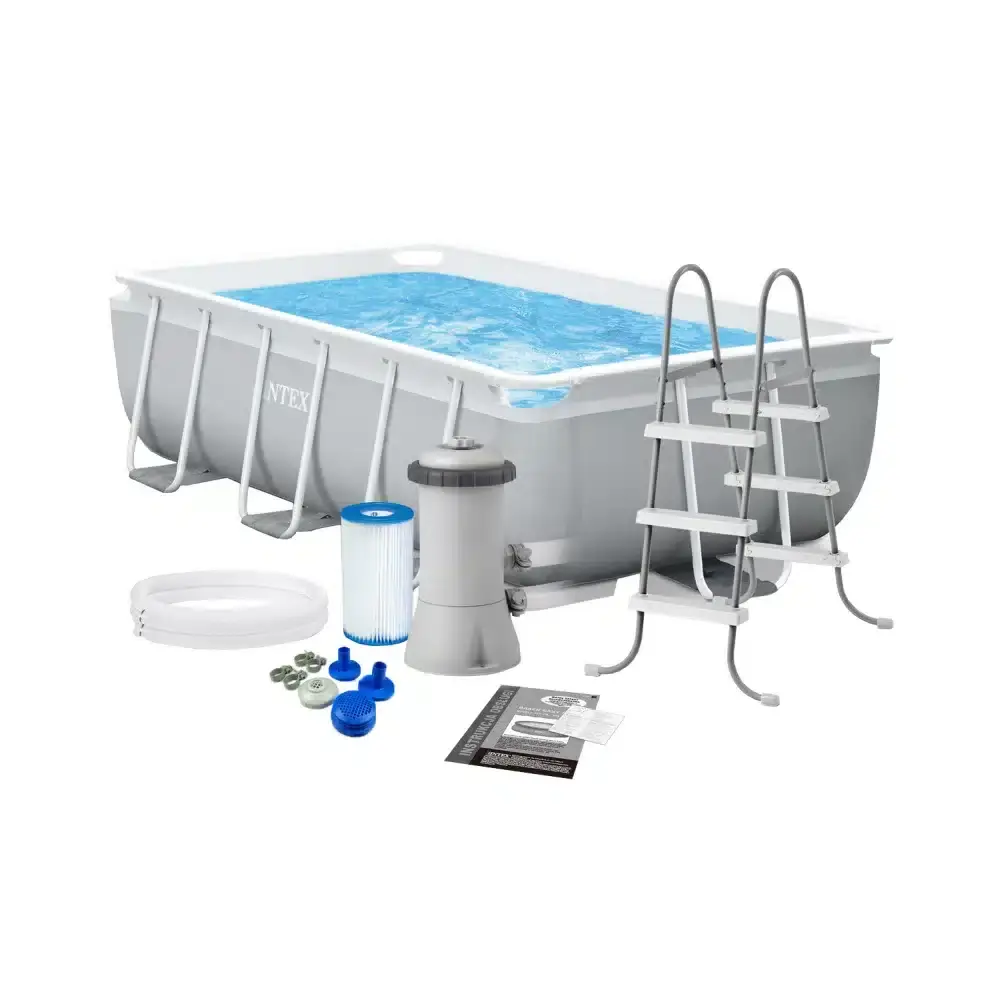 Intex Montažni bazen Prism Frame 26784, 300x175x80 cm, Bijeli