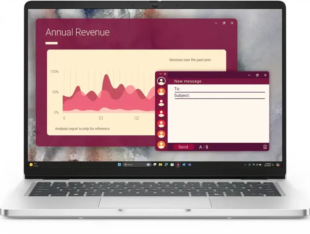 Dell Laptop Pro 14 PC14250, 16GB 512GB