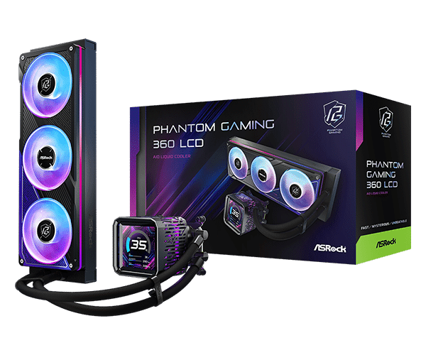 Asrock Kuler 360 A-RGB LCD AIO Liquid