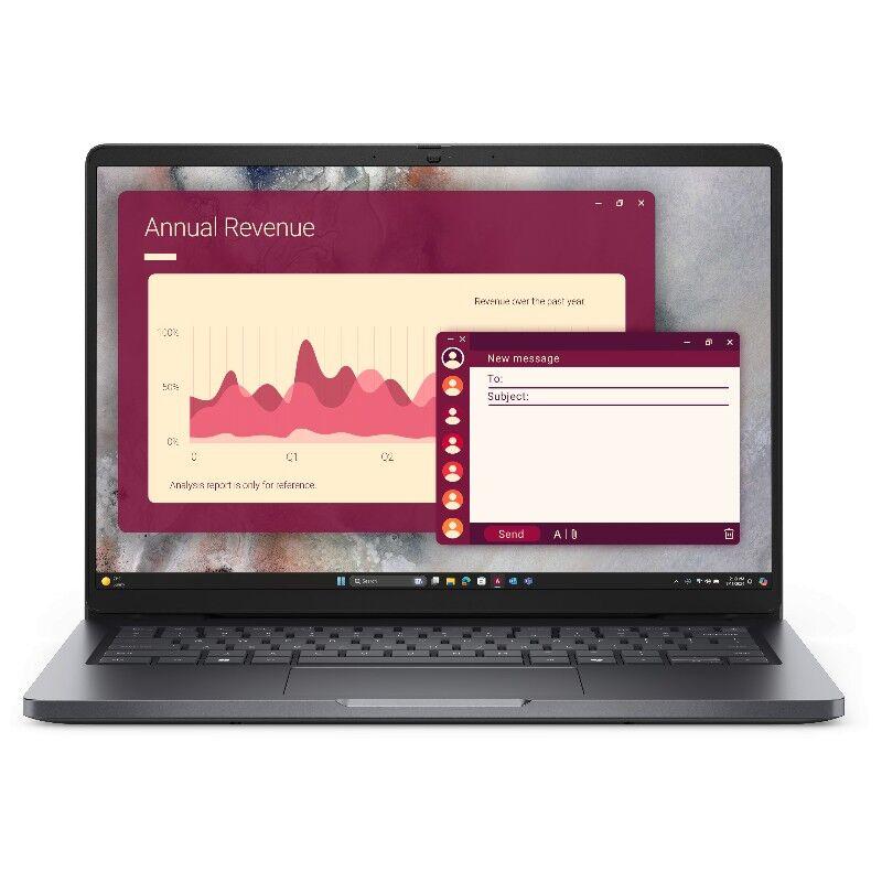 Dell Laptop Pro 14 PC14250, FHD 16GB 512GB