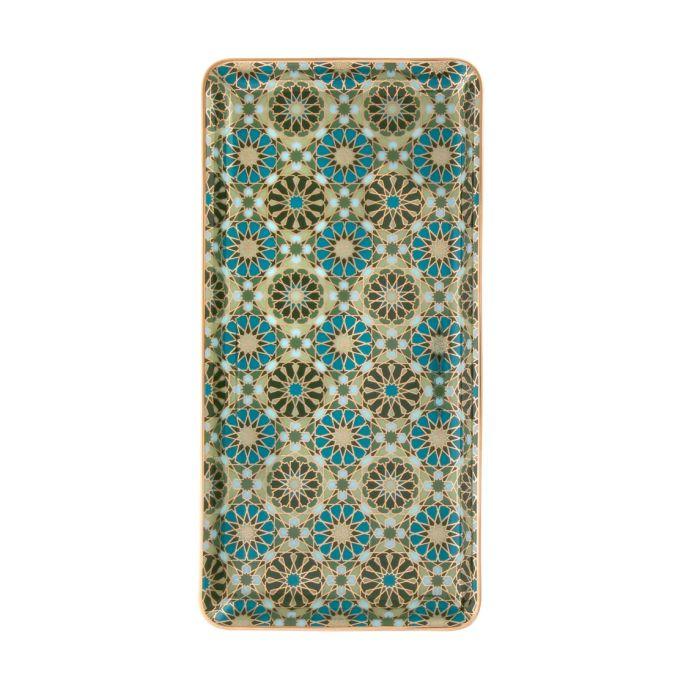 Images d'Orient Pravougaoni pladanj Andalusia, 24x12cm, Šareni