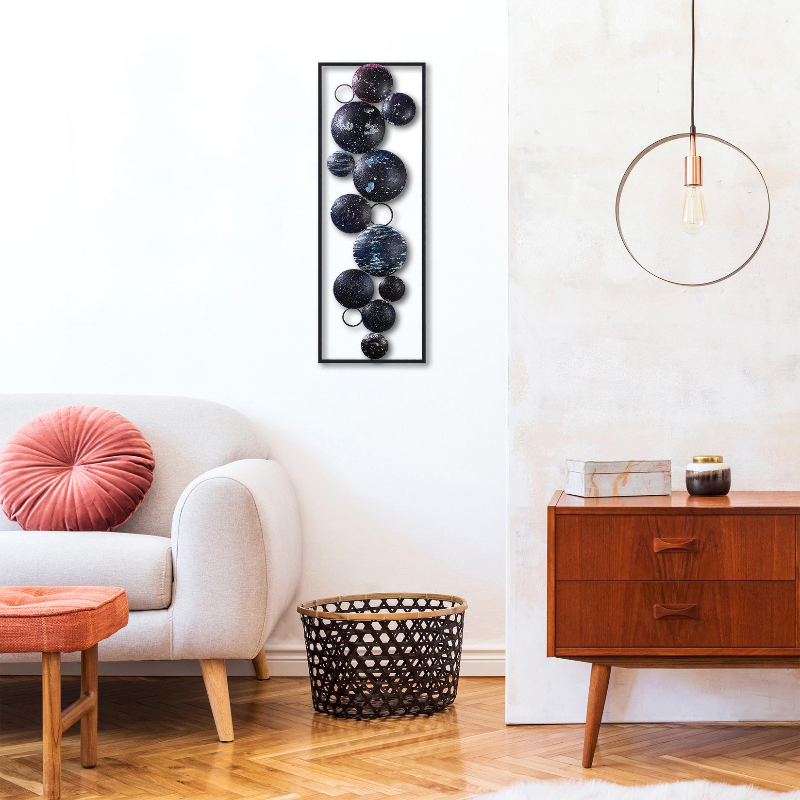 Wallity Zidna dekoracija Space, 90x32 cm, Šarena