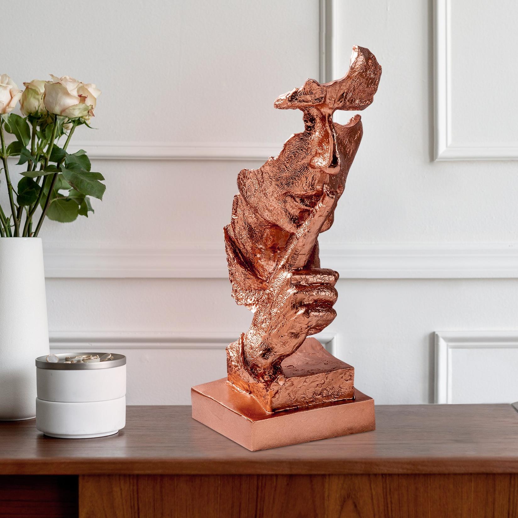 Aberto Design Dekorativna figura Yak-031, 15x32x15 cm