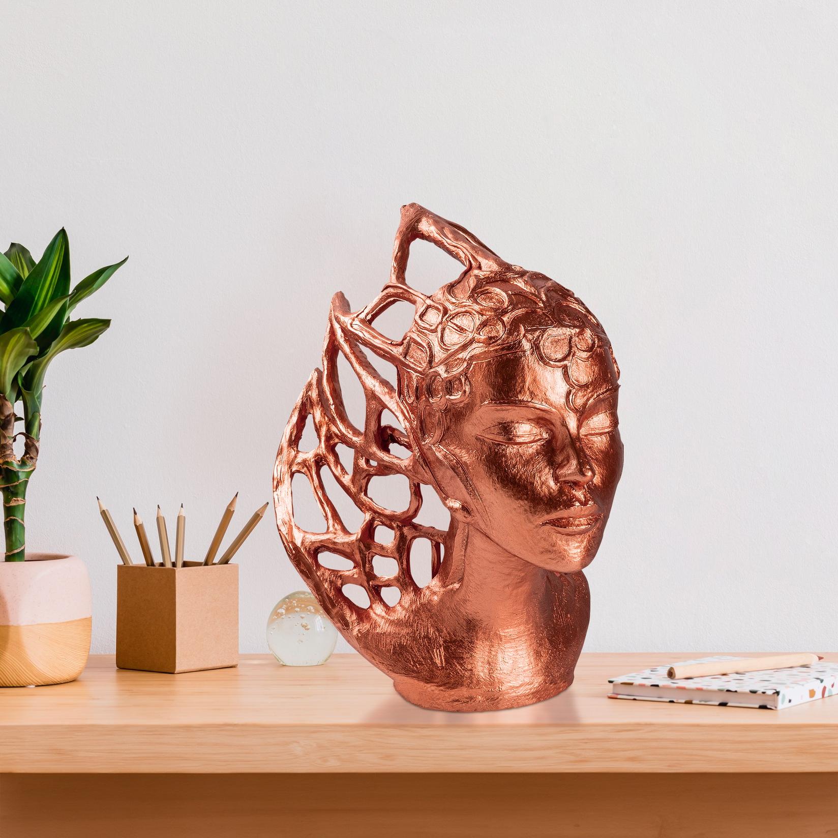 Aberto Design Dekorativna figura Yak-036, 24x36x32 cm