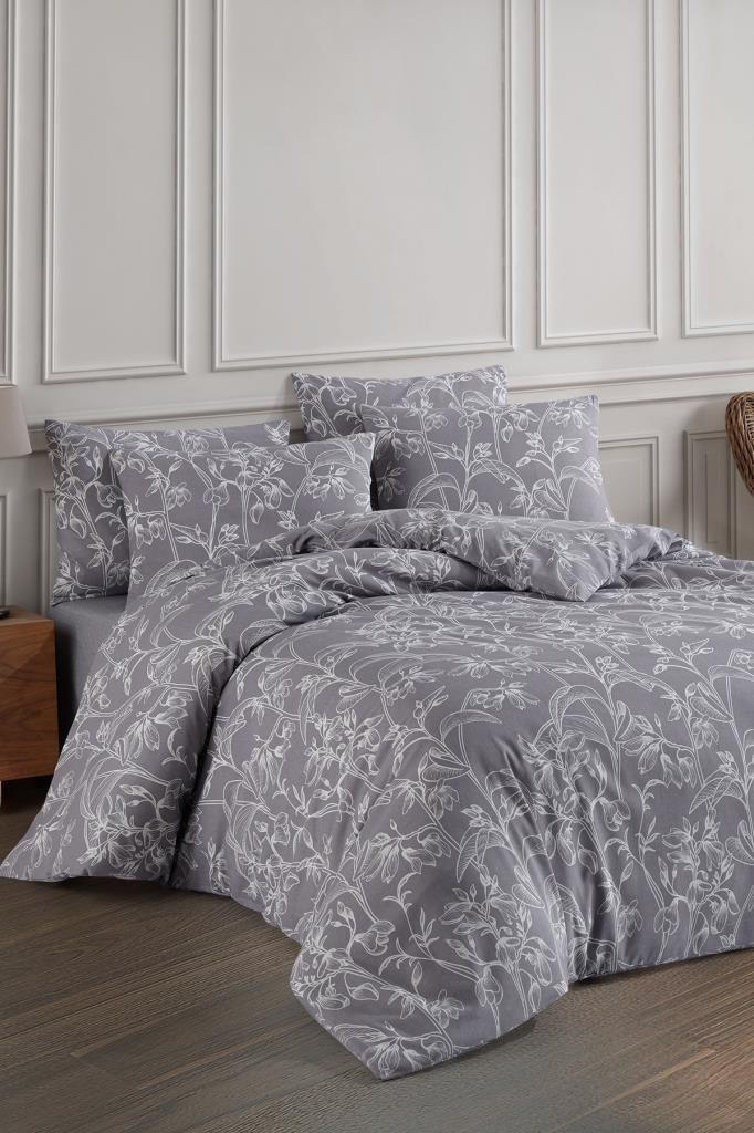 L'essentiel Maison set posteljine Marcel, 195x220 cm, 200x240 cm, Siva