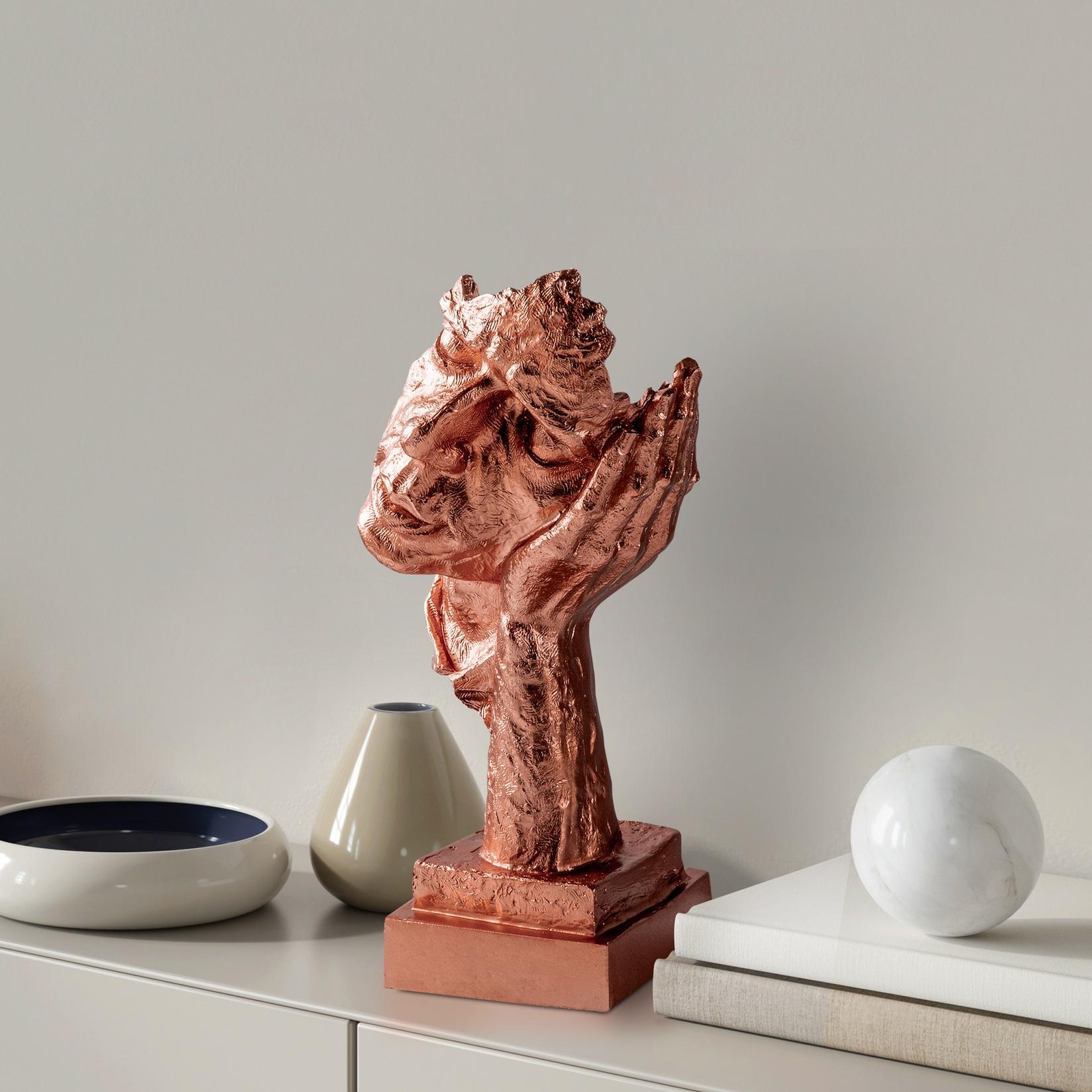 Aberto Design Dekorativna figura Yak-030, 16x33x14 cm