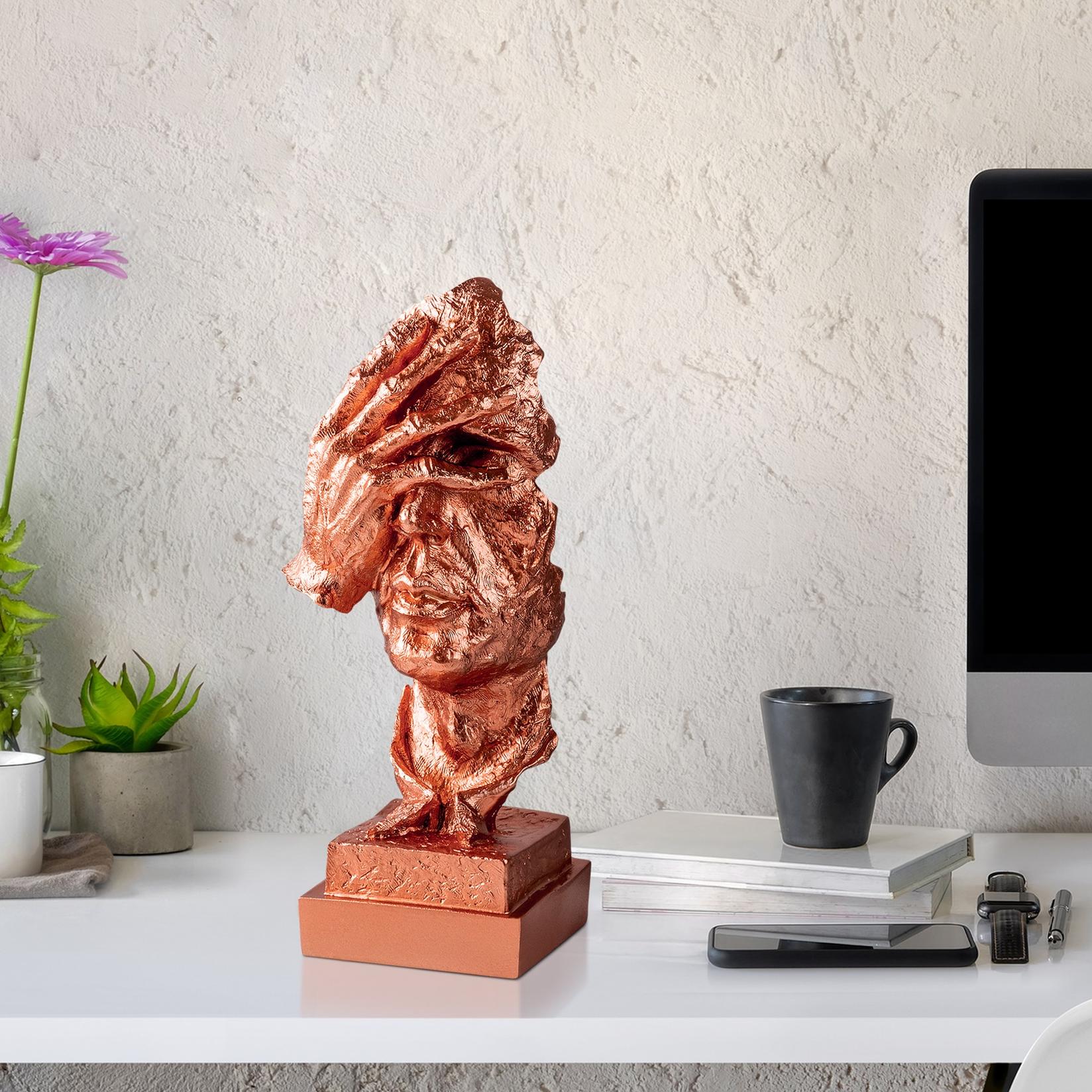 Aberto Design Dekorativna figura Yak-032, 14x33x11 cm