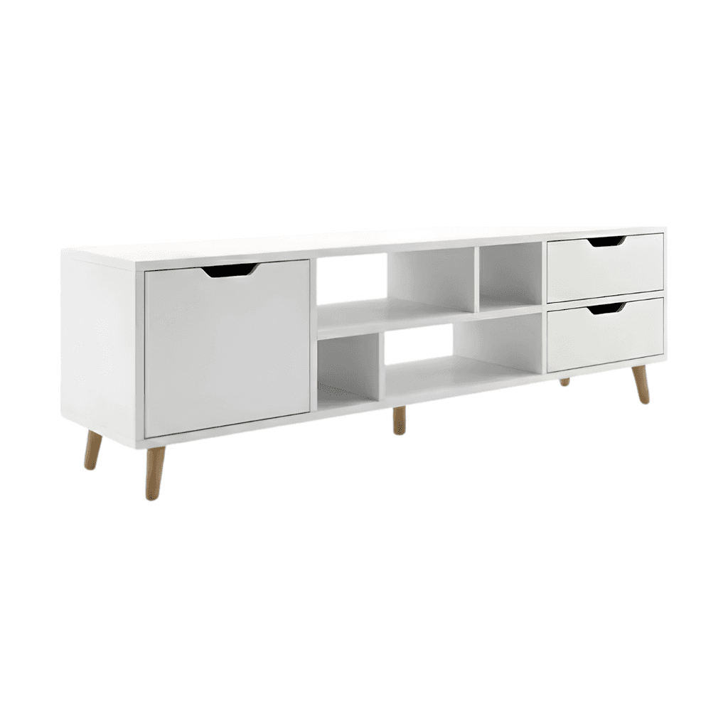 Giga TV komoda Canopia, 140cm, Bijela