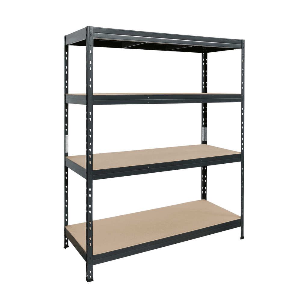 Giga Polica stalak ShelfIx, 200x160 cm, Crna