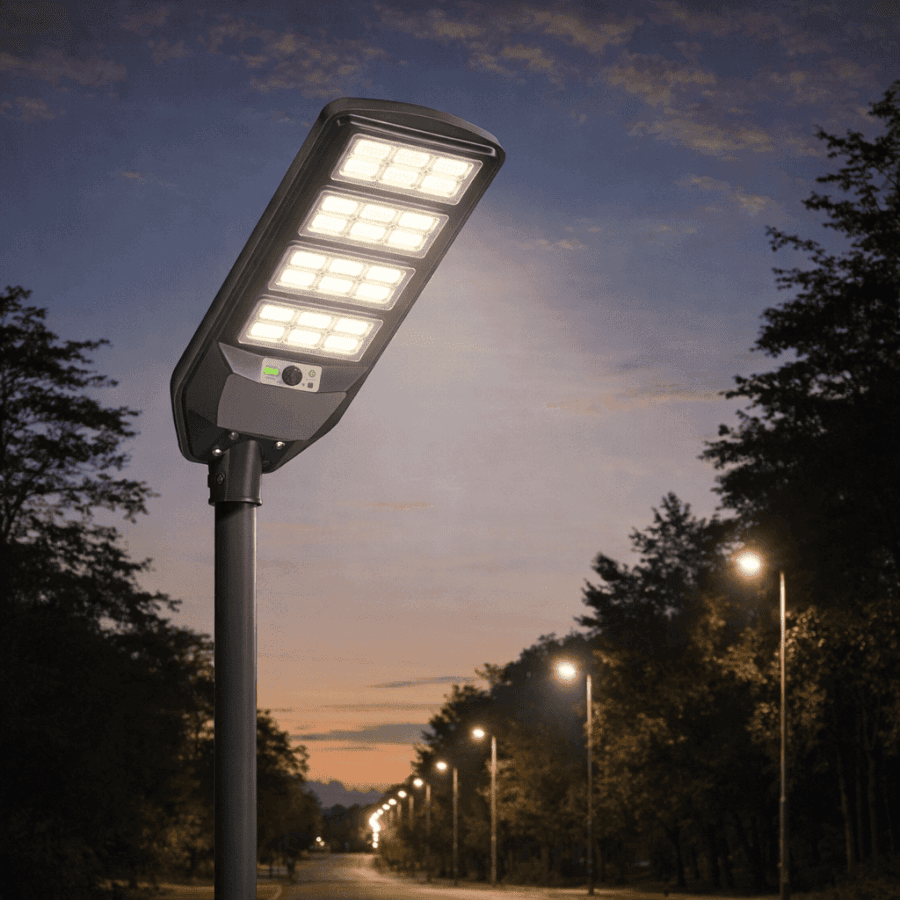 E-light Led Solarna ulicna lampa Sobel EL-1916-1,150W
