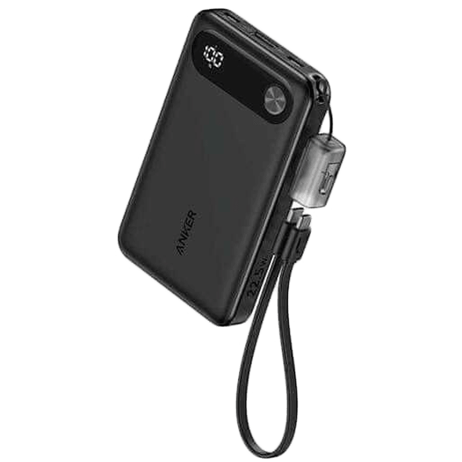 Anker Power Bank 10000mAh, 22.5W, Crni