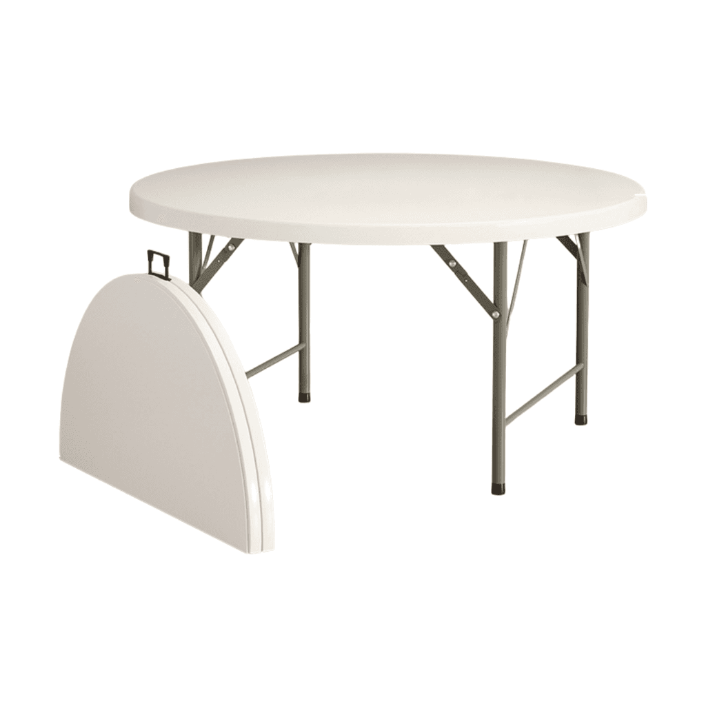 Giga Sklopivi trpezarijski stol Zentra Event, Pvc, 152cm, Bijeli