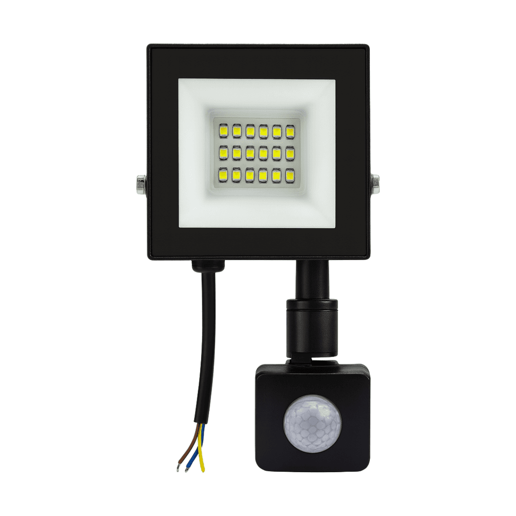 Giga Led Reflektor sa senzorom, 30W, Crni