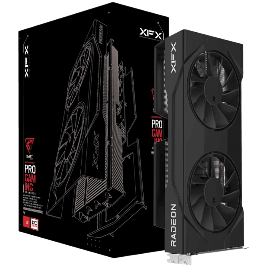 XFX Swift Grafička kartica Radeon RX 9060 XT OC, 16GB, GDDR6