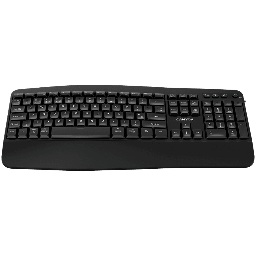 Canyon Bežična tastatura HKB-W6, Crna