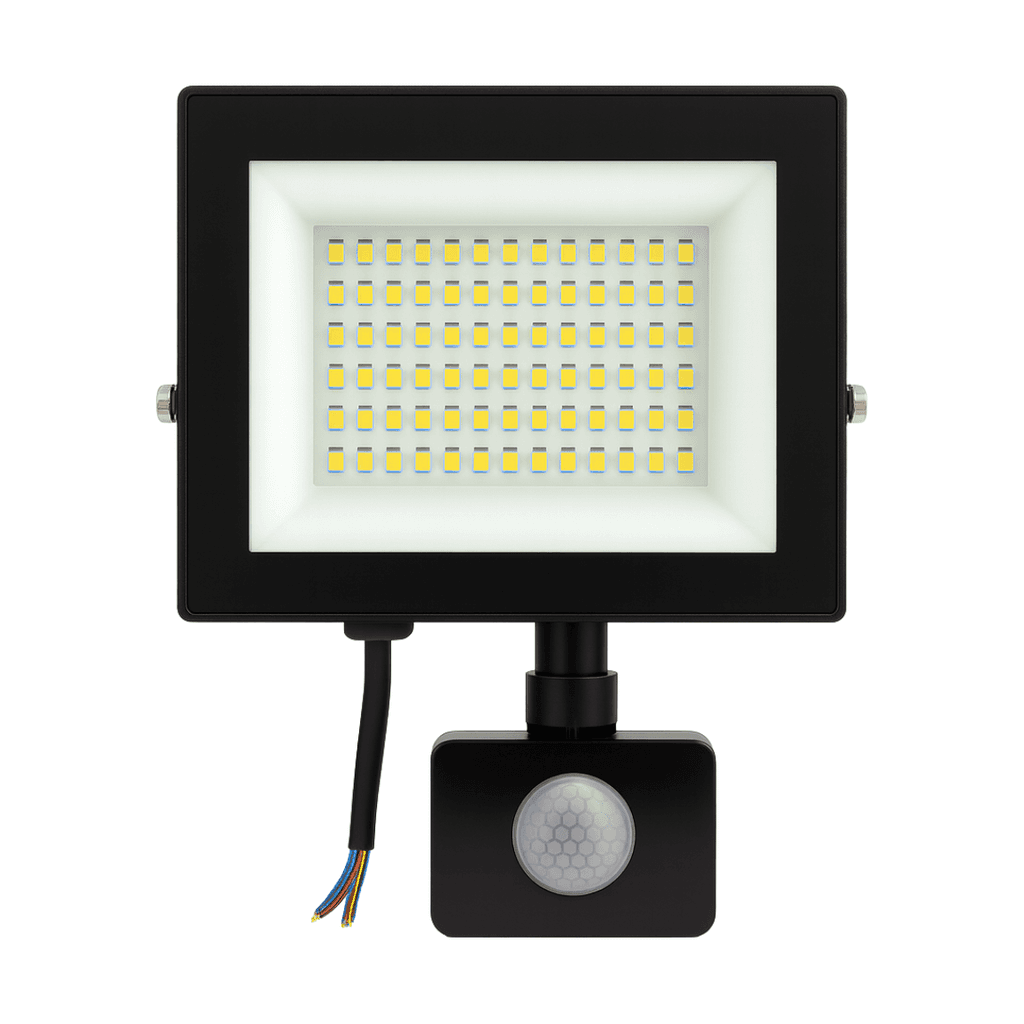 Giga Led Reflektor sa senzorom, 70W, Crni