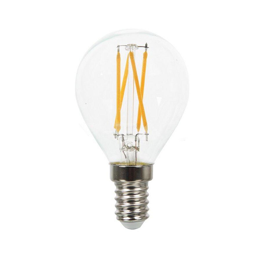 E-light Led sijalica filament G45, 4W, E14, 2700K