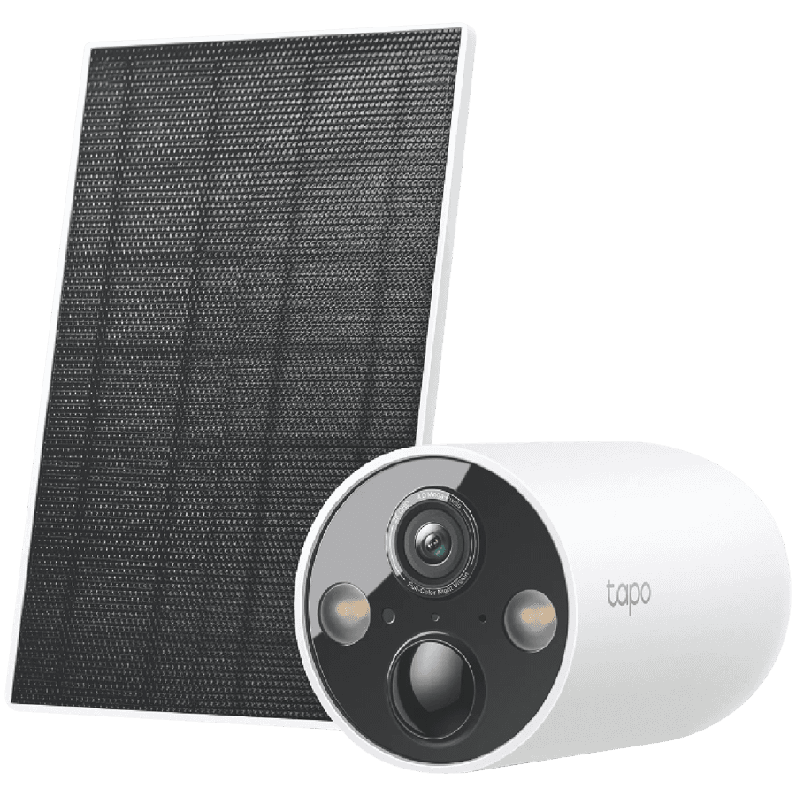 TP-Link Sigurnosna kamera na solarno punjenje Tapo C425 KIT, 2.4 GHz, 1000 mAh, Bijela