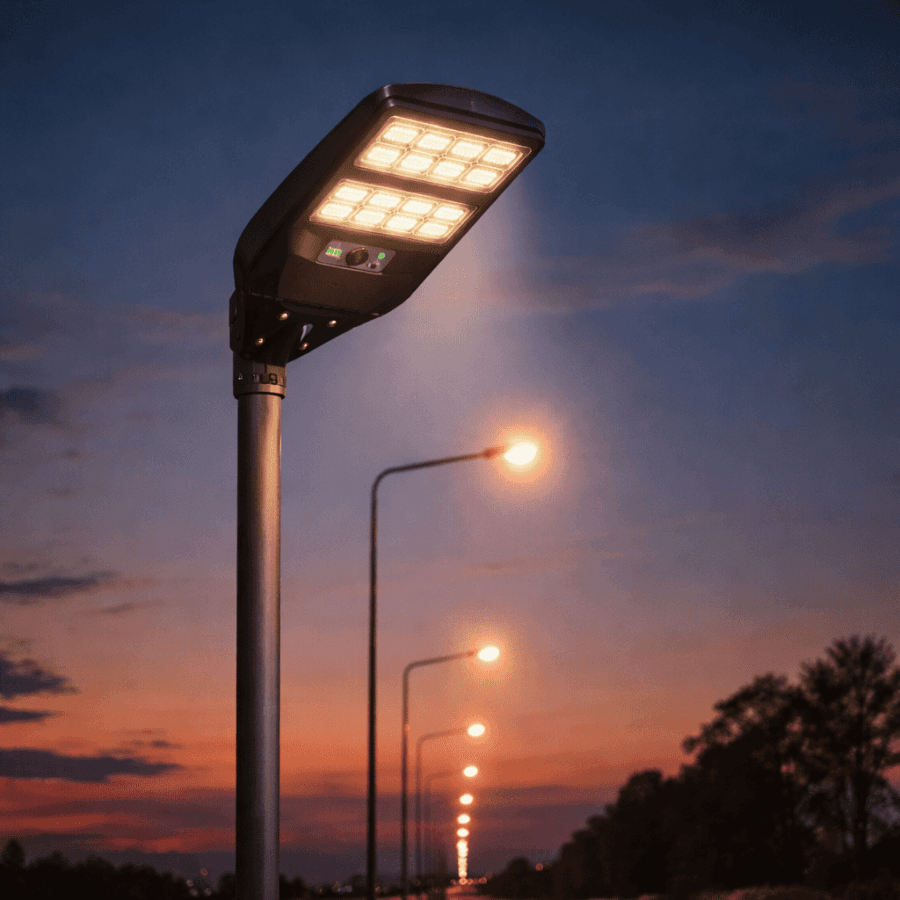 E-light Led Solarna ulicna lampa Sobel EL-1915-1, 80W