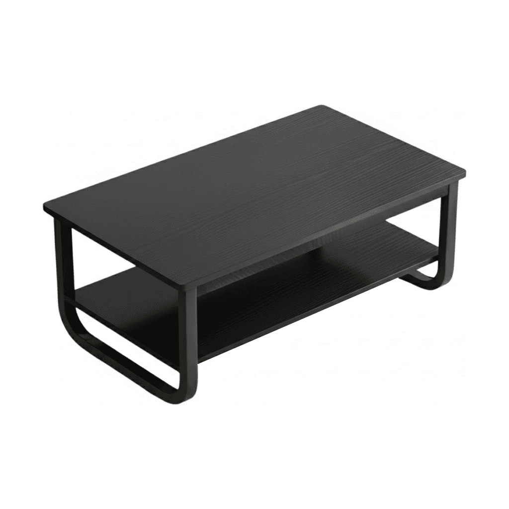 Giga Klub stol Zion, 100cm, Crni