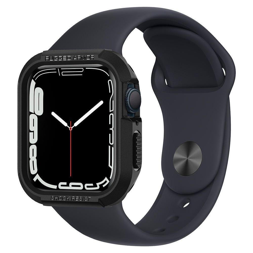 Spiege Maska za Apple Watch Rugged Armor, Crna