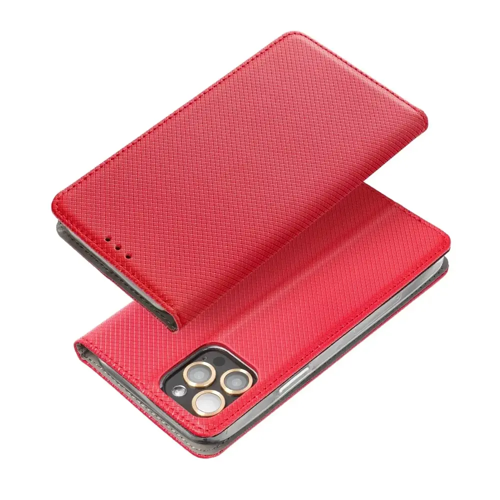 Smart Preklopna futrola za mobilni telefon Samsung S25, Crvena