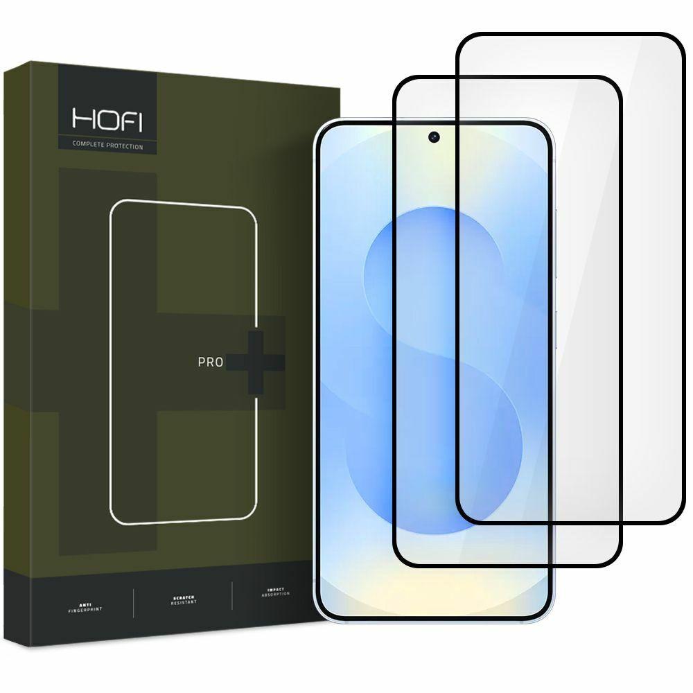 Hofi Zaštitno staklo za mobilni telefon Galaxy S25 Ultra Pro+, 2 komada, Crno
