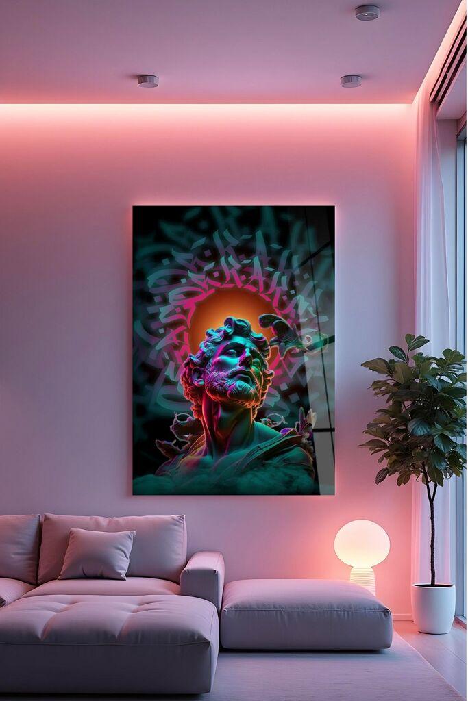 Wallity Slika Hhlneon0010, 60x90 cm