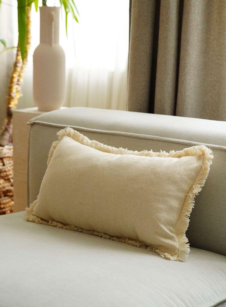 Aberto Design Dekorativna jastučnica KET006, 30x50 cm, Bež