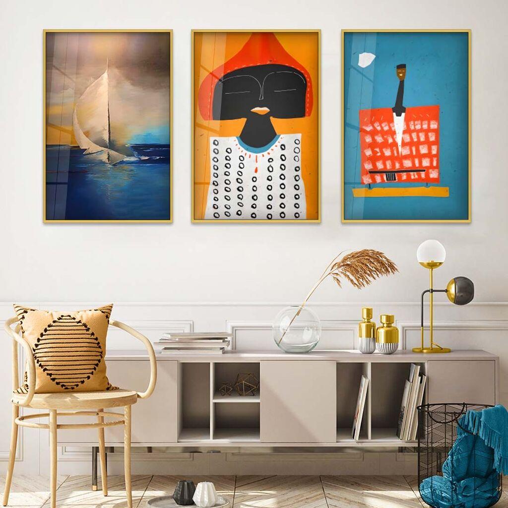 Zidna slika Huhu385, 70x100 cm