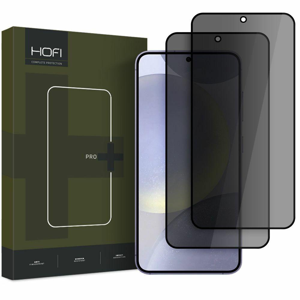 Hofi Zaštitno staklo za mobilni telefon Galaxy S25 Anti Spy Pro+, 2 komada