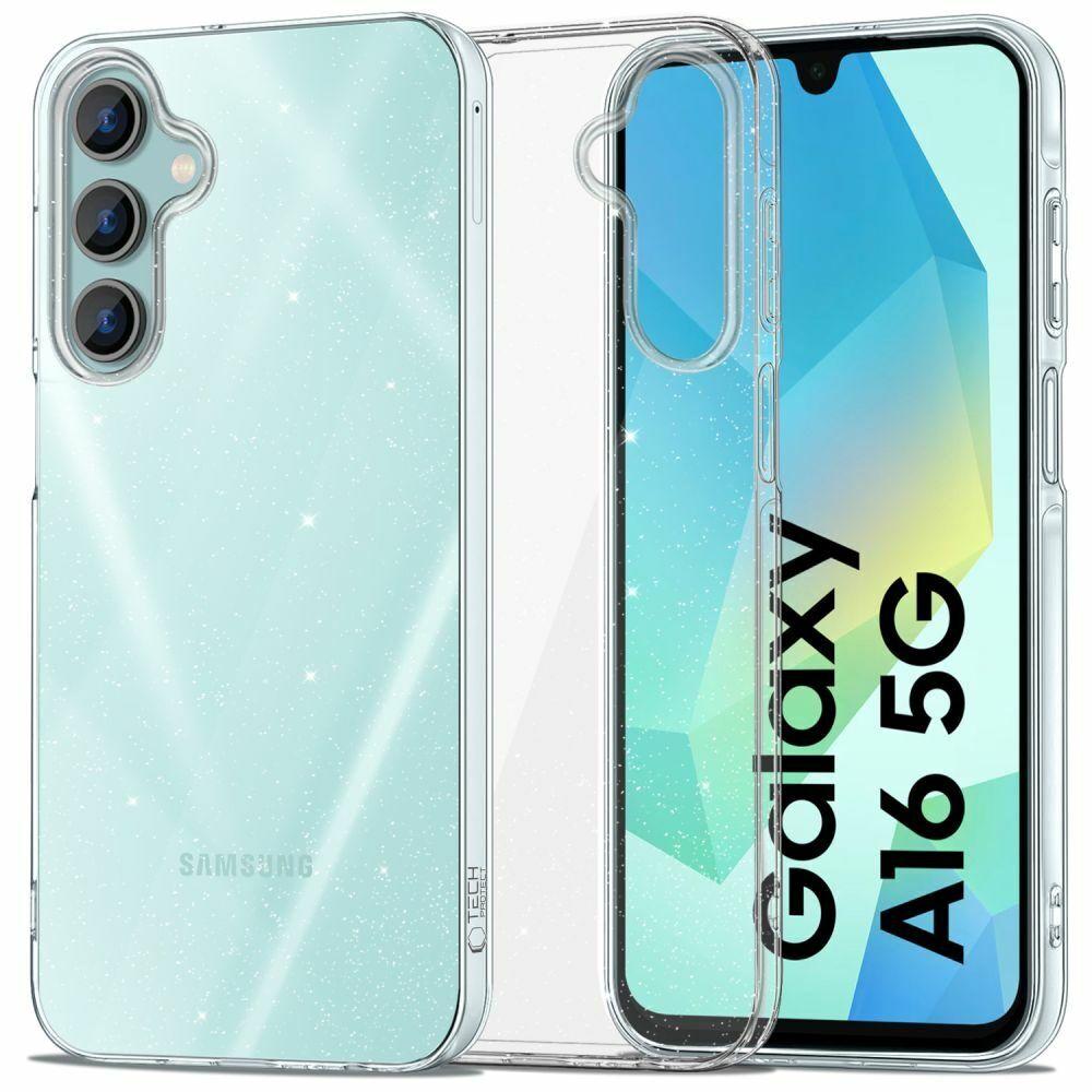 Tech-Protect Maska za mobilni telefon za Galaxy A16 4G / 5G Flecair, Glitter, Providna