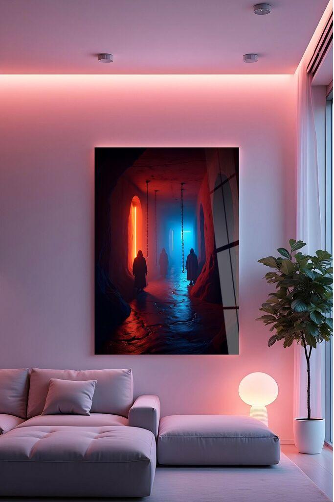 Wallity Slika Hhlneon0026, 50x70 cm