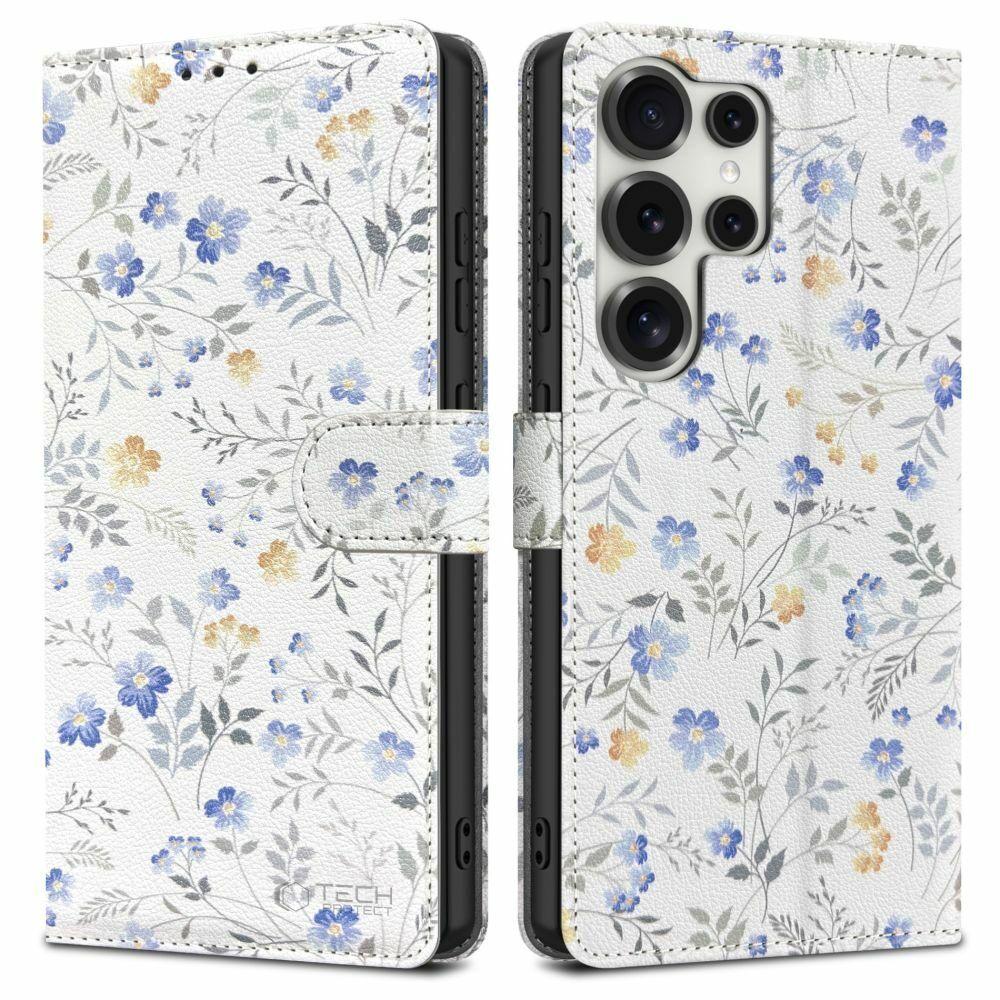 Tech-Protect Futrola za mobilni telefon Galaxy S25 Ultra Wallet, Spring Flowers