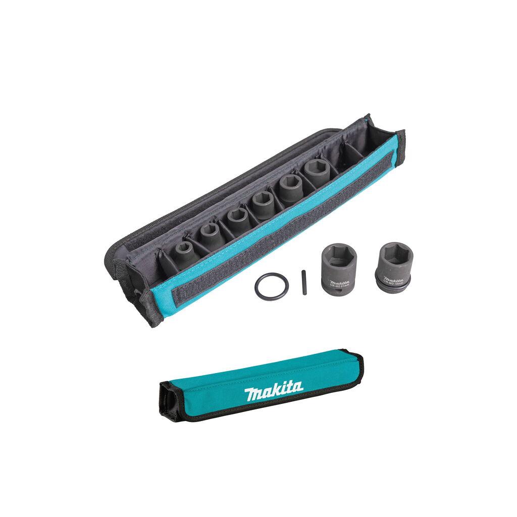 Makita Set udarnih nasadnih ključeva u torbici 1/2" E-02989, 8 komada
