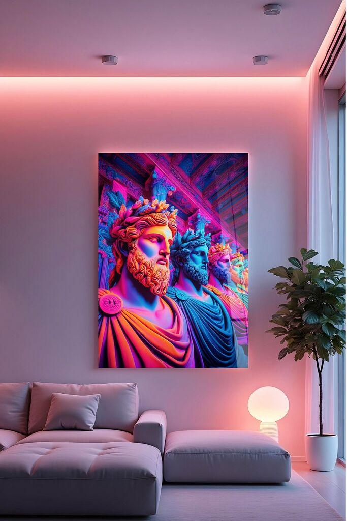 Wallity Slika Hhlneon0015, 50x70 cm