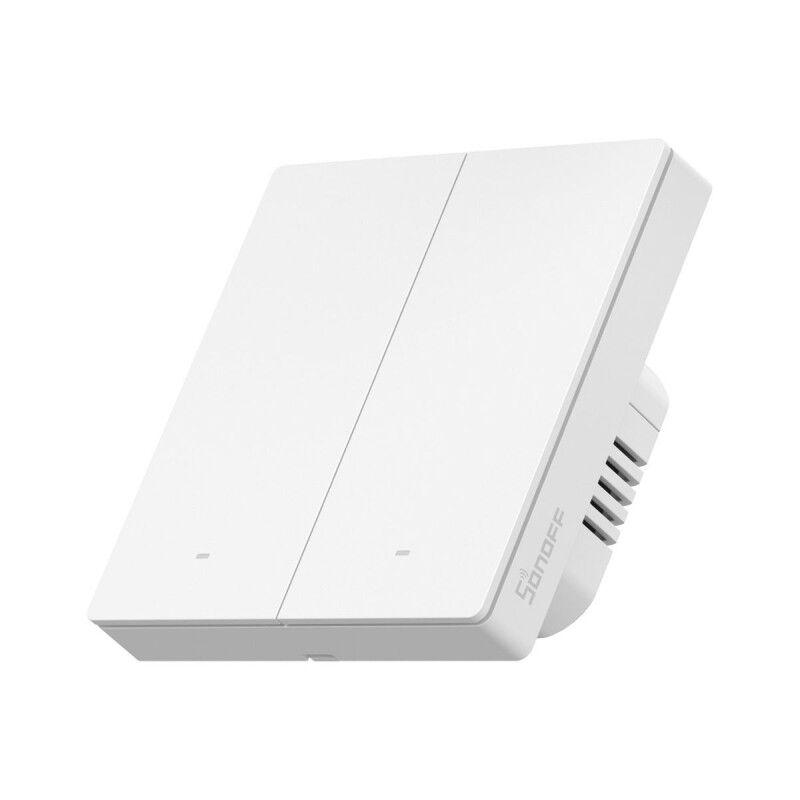 Sonoff Dvopolni pametni prekidač M5-2C-86, Wi-Fi, Bijeli