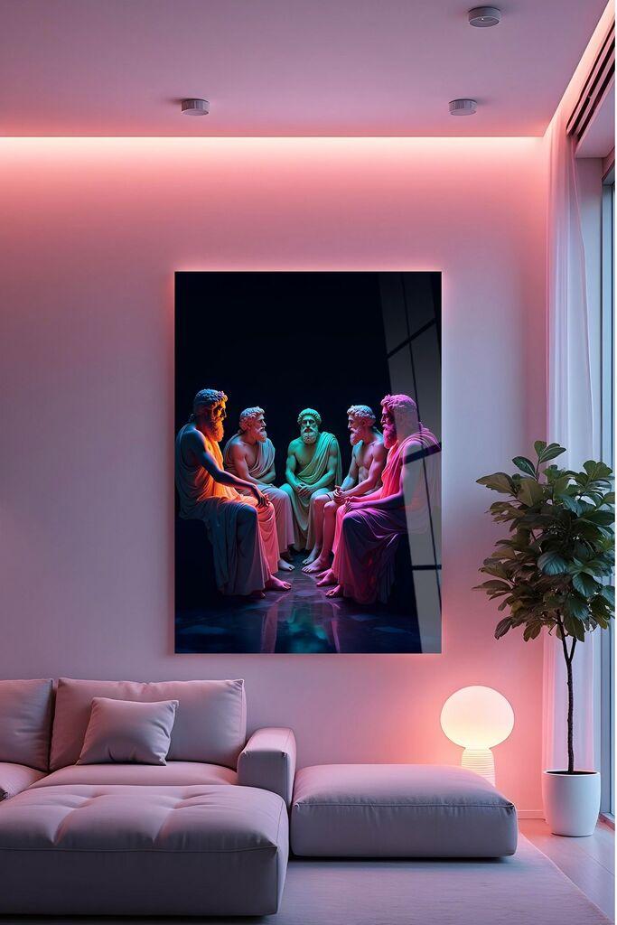 Wallity Slika Hhlneon0022, 70x100 cm