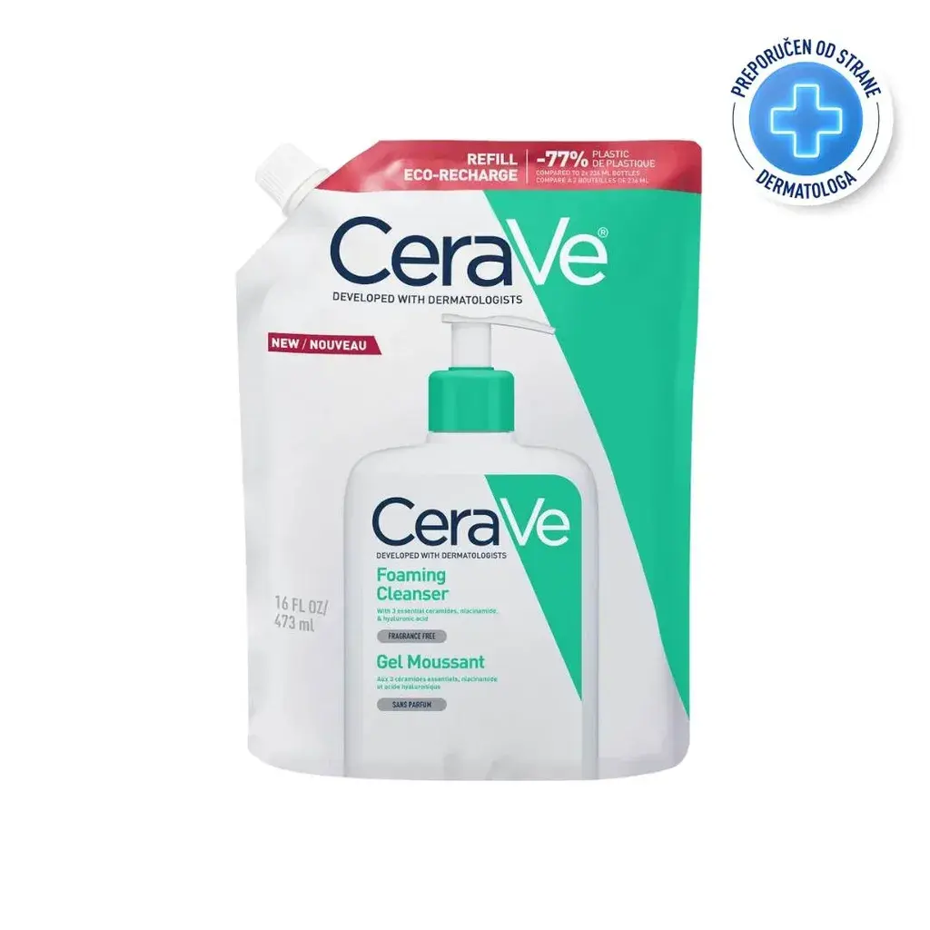 CeraVe Gel za umivanje lica i kupanje 473 ml
