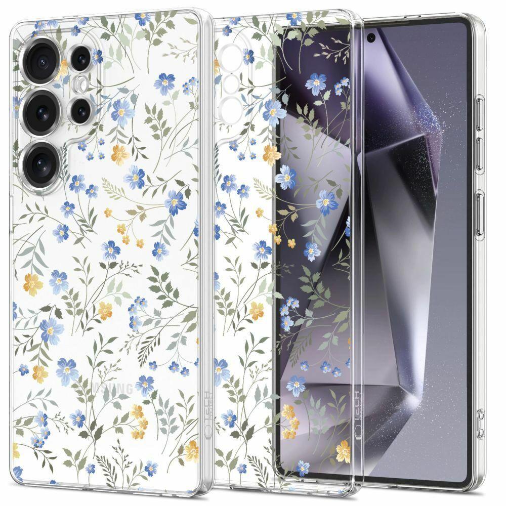 Tech-Protect Maska za mobilni telefon Galaxy S25 Ultra Flexair, Spring Flowers