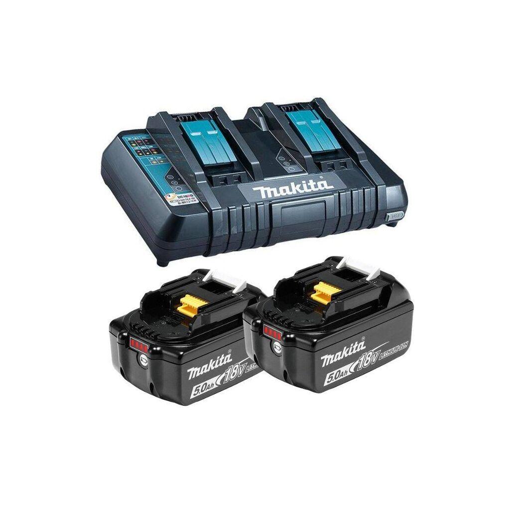 Makita Specijalni set baterija i punjač LXT 18+18 5.0Ah