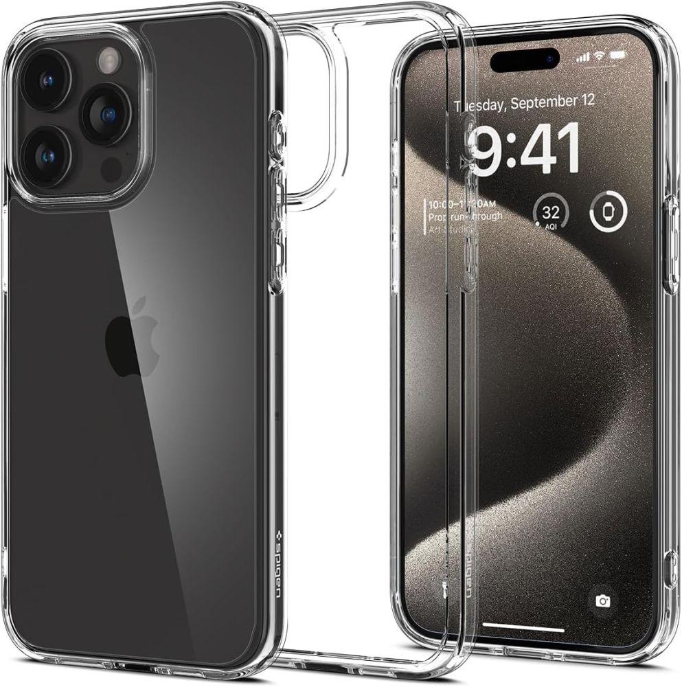 Spiegen Maska za mobilni telefon Iphone 15 Pro Max Ultra Hybrid, Providna