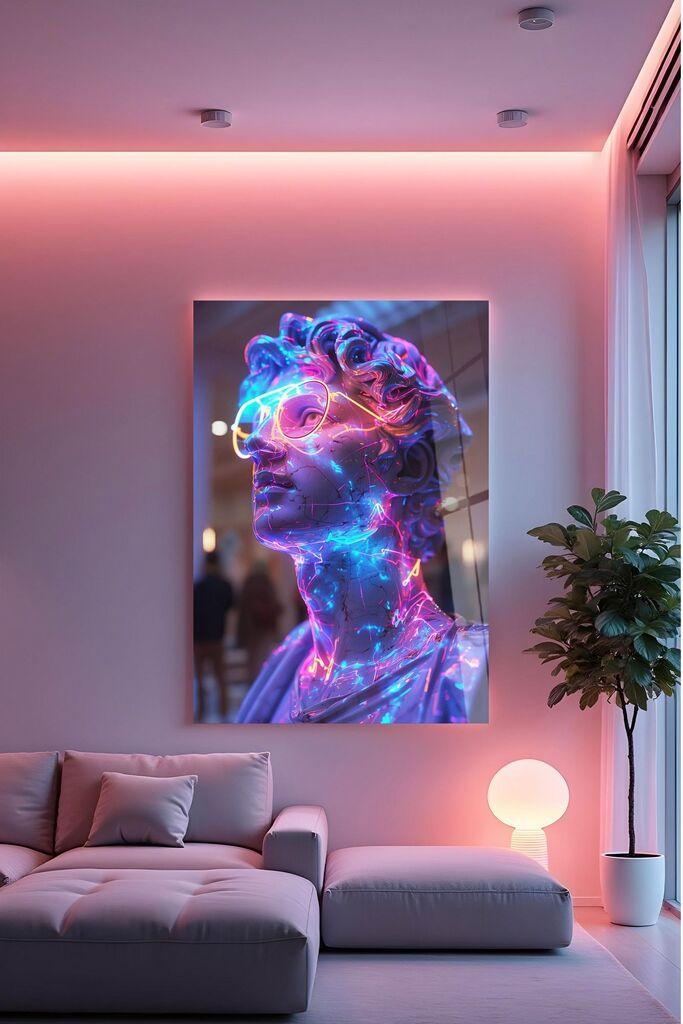 Zidna slika Hhlneon0016, 30x40 cm