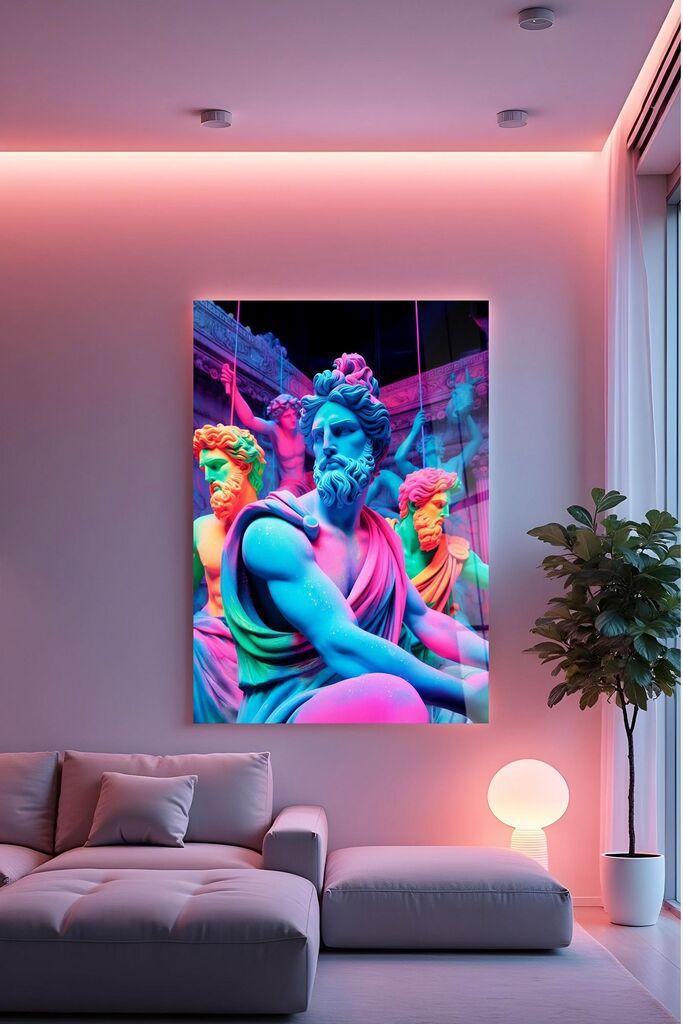 Wallity Slika Hhlneon002, 50x70 cm